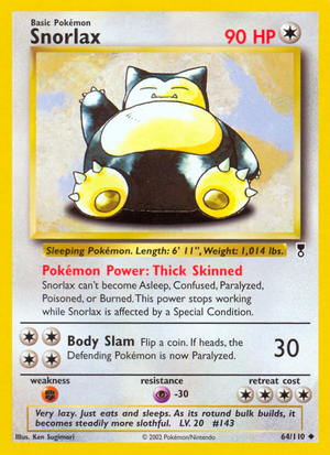Snorlax (64/110) - Legendary Collection (Reverse Holo)