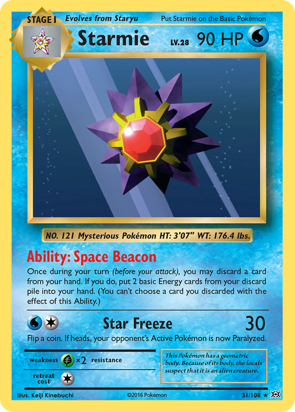 Starmie (31/108) - Evolutions