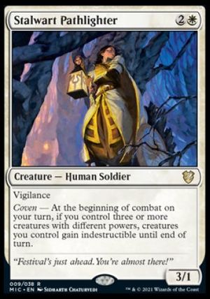 Stalwart Pathlighter (Innistrad Midnight Hunt Commander Decks)