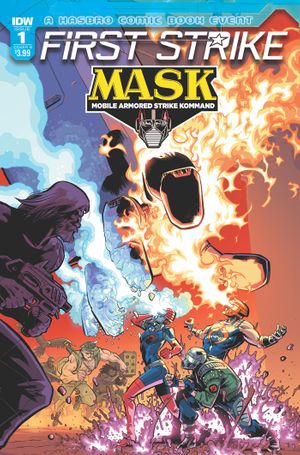 Mask First Strike #1 (Cover B Kyriazis)