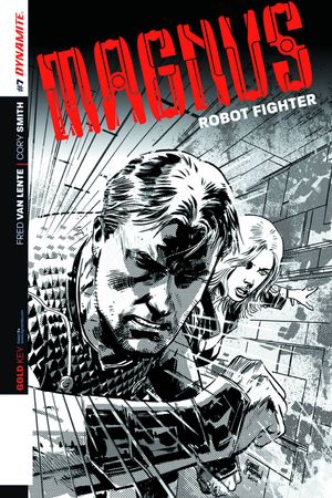 Magnus Robot Fighter #7 (10 Copy Hardman B&amp;w Incv)