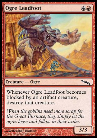 Ogre Leadfoot (Mirrodin) Trading Card