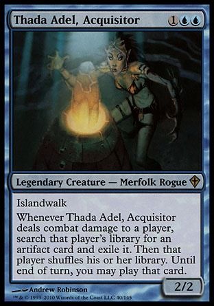 Thada Adel, Acquisitor (Worldwake) Trading Card