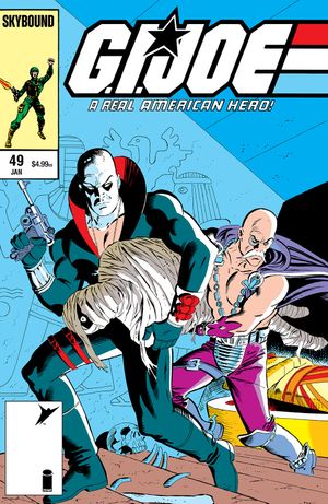 G.I. Joe, A Real American Hero #49 (Hama Files Edition Cvr C Mike Zeck Foil Variant)
