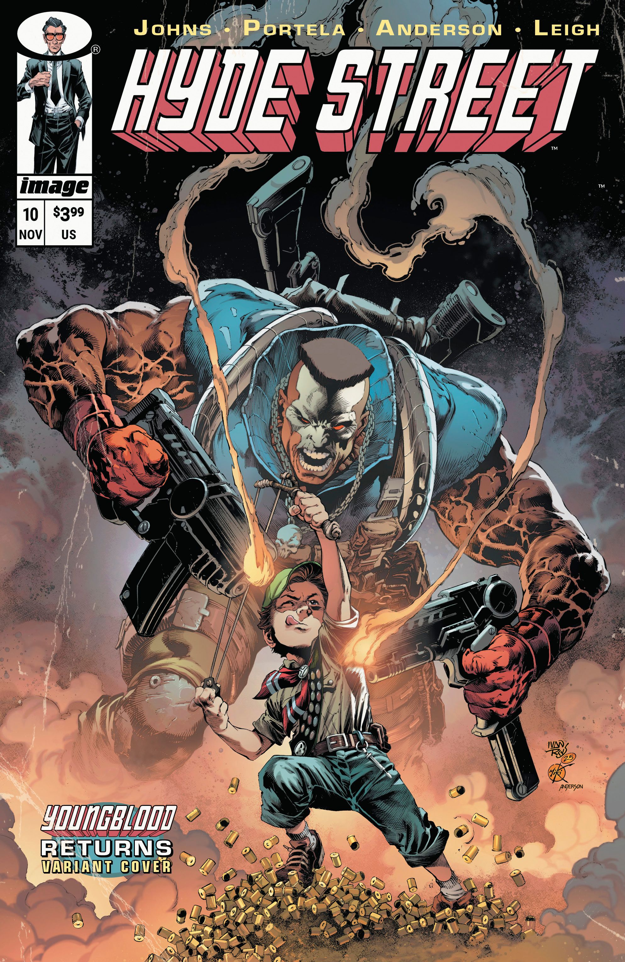 Hyde Street #10 (Cvr E Ivan Reis Youngblood Team Up Variant) Comic