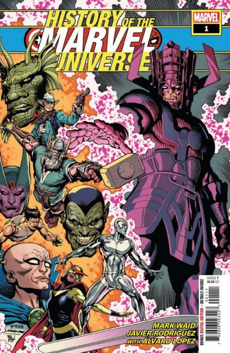 History of the Marvel Universe #1 Comic