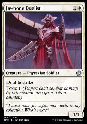 Jawbone Duelist (Phyrexia: All Will Be One)