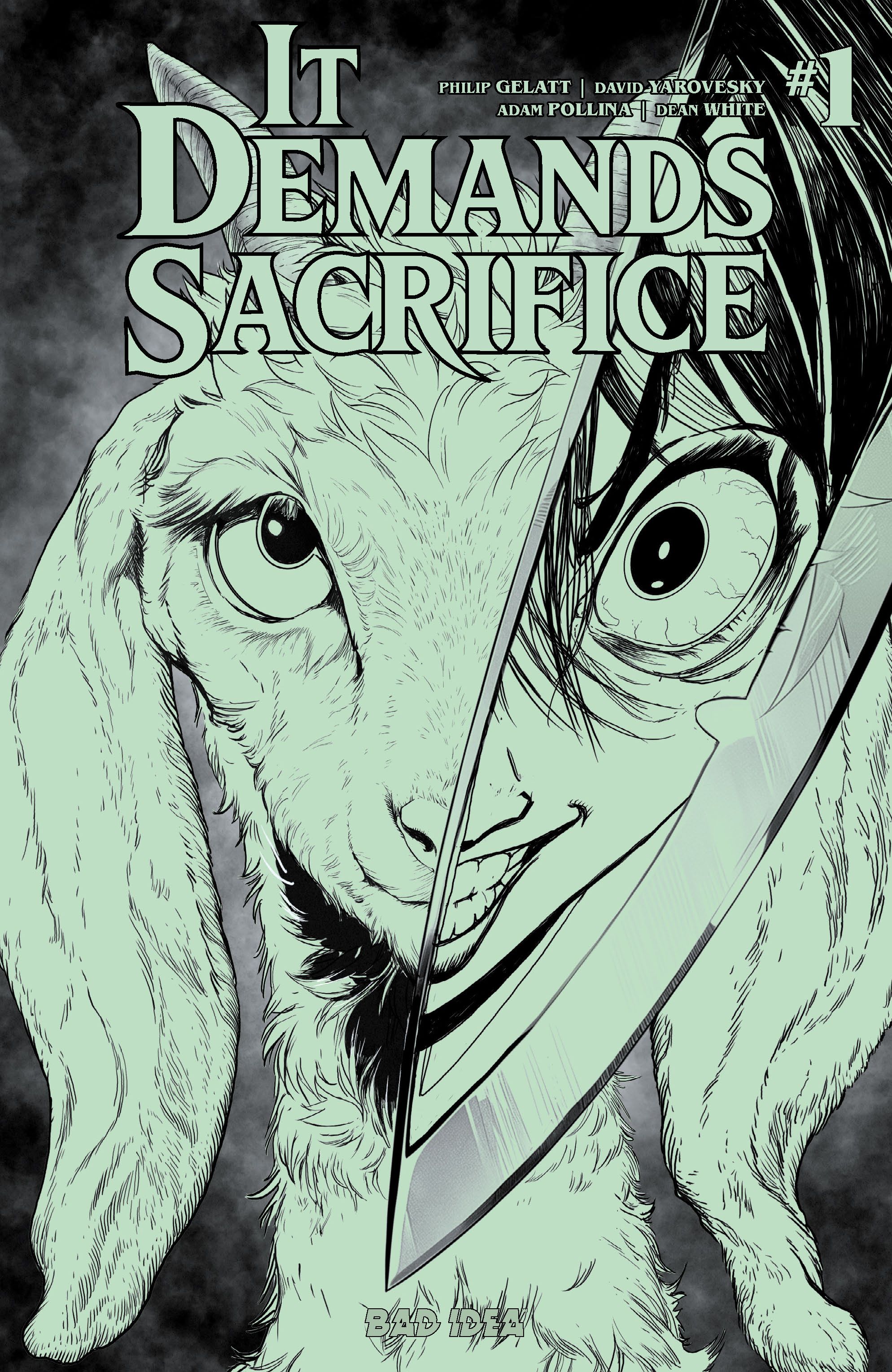 It Demands Sacrifice #1 (Cvr J Adam Pollina Glow In The Dark Variant) Comic