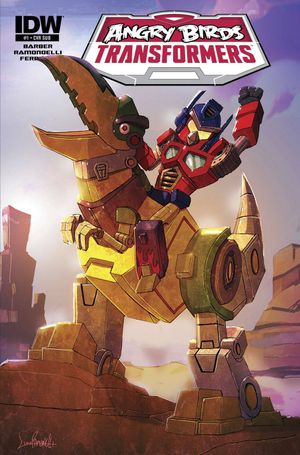 Angry Birds Transformers #1 (10 Copy Incv)