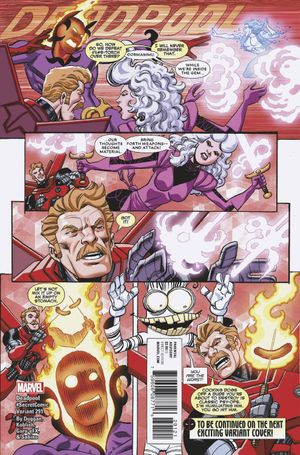 Despicable Deadpool #291 (Koblish Secret Comic Variant Leg)