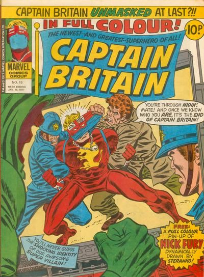 Captain Britain #15 Comic