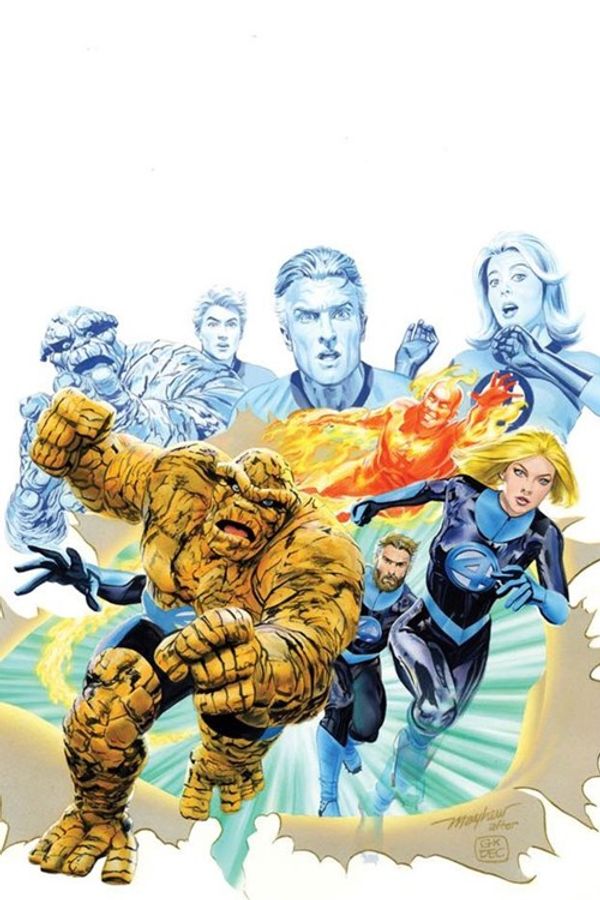 Fantastic Four #1 (Gotham Central Comics "Virgin" Edition)