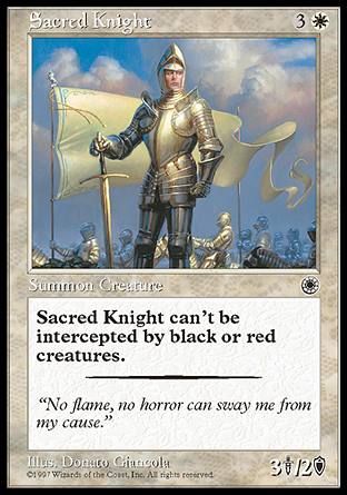 Sacred Knight (Portal) Trading Card