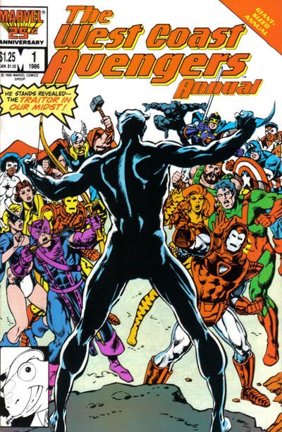 The West Coast Avengers Annual #1 Comic