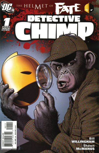 Helmet of Fate: Detective Chimp #1 Comic
