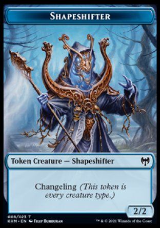 Shapeshifter Token (Kaldheim) Trading Card