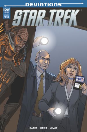 Star Trek Deviations #1 (Mash-up Variant)