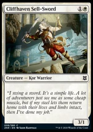 Cliffhaven Sell-Sword (Zendikar Rising)