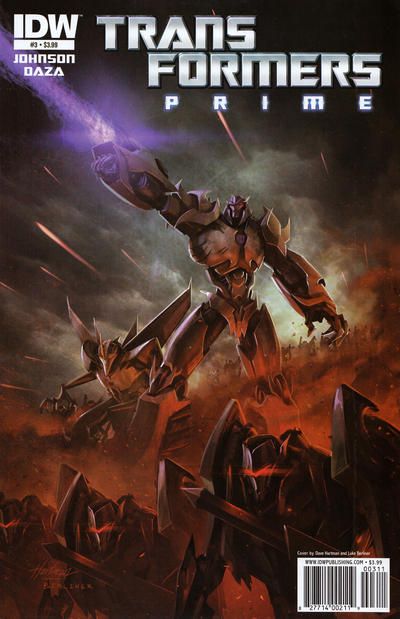 Transformers: Prime, The #3 Comic