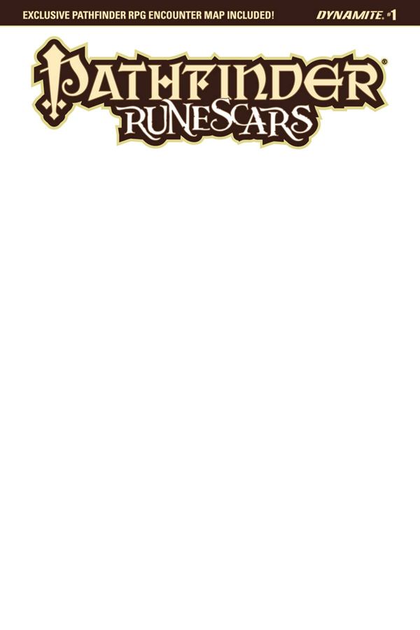 Pathfinder: Runescars #1 (Cover G Blank Authentix)