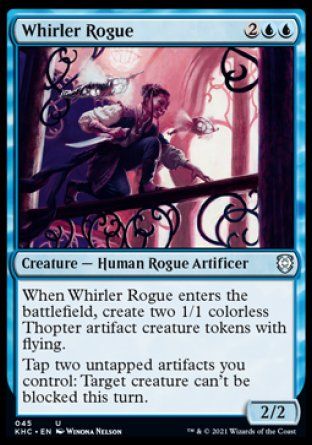 Whirler Rogue (Kaldheim Commander Decks) Trading Card