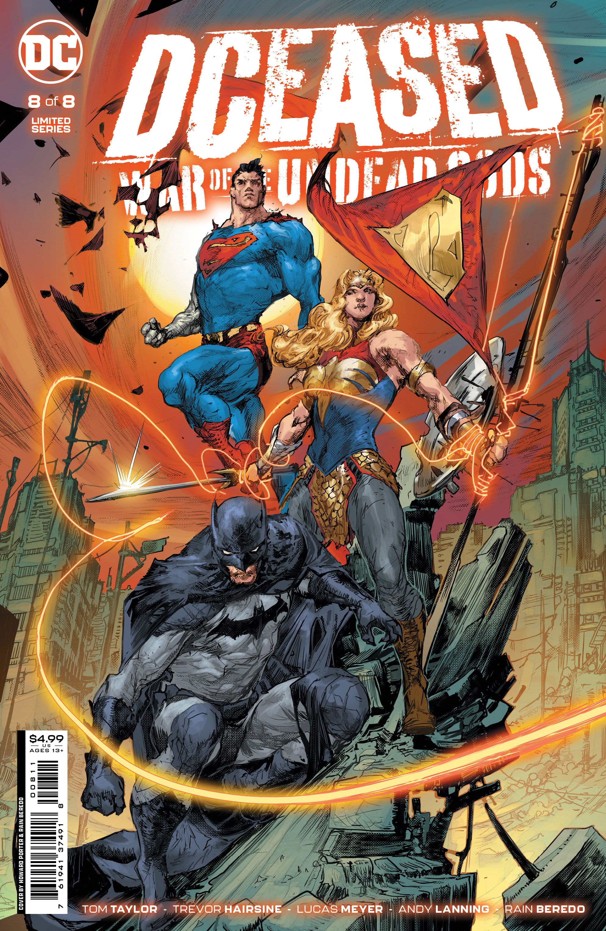 DCeased: War of the Undead Gods #8 Comic