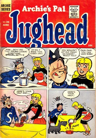 Archie's Pal Jughead #36 Comic
