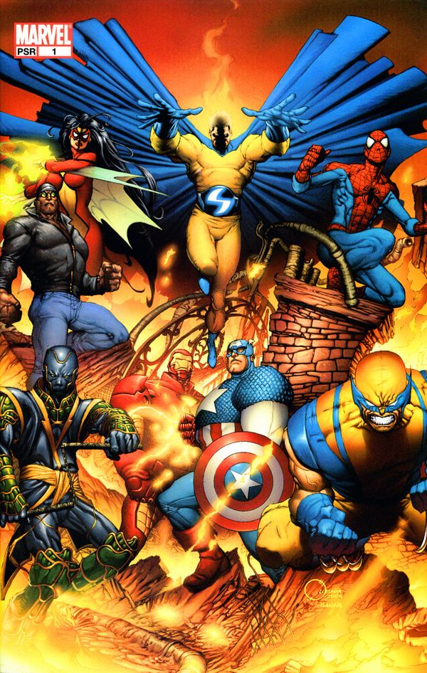 New Avengers #1 (Joe Quesada Variant)