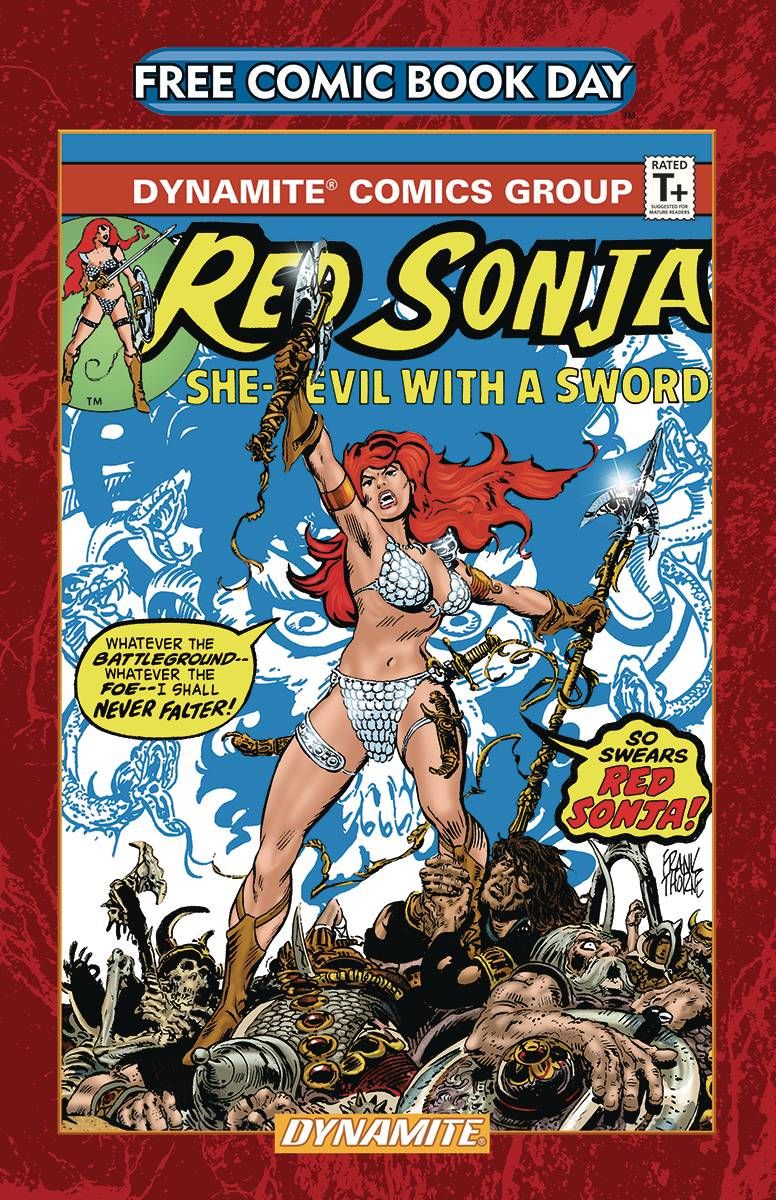 Free Comic Book Day 2022 : Red Sonja Marvel Feature Stories Comic