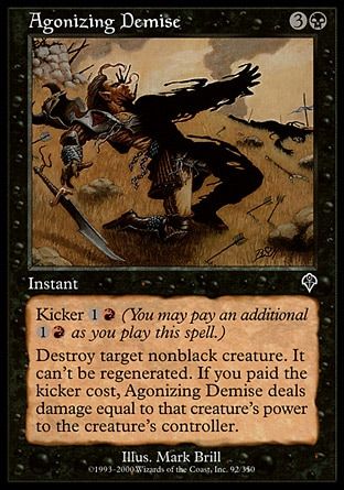 Agonizing Demise (Invasion) Trading Card