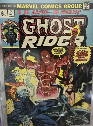 Ghost Rider #2 (U.K. Price Variant) Value - GoCollect