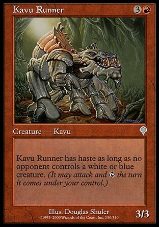 Kavu Runner (Invasion) Trading Card