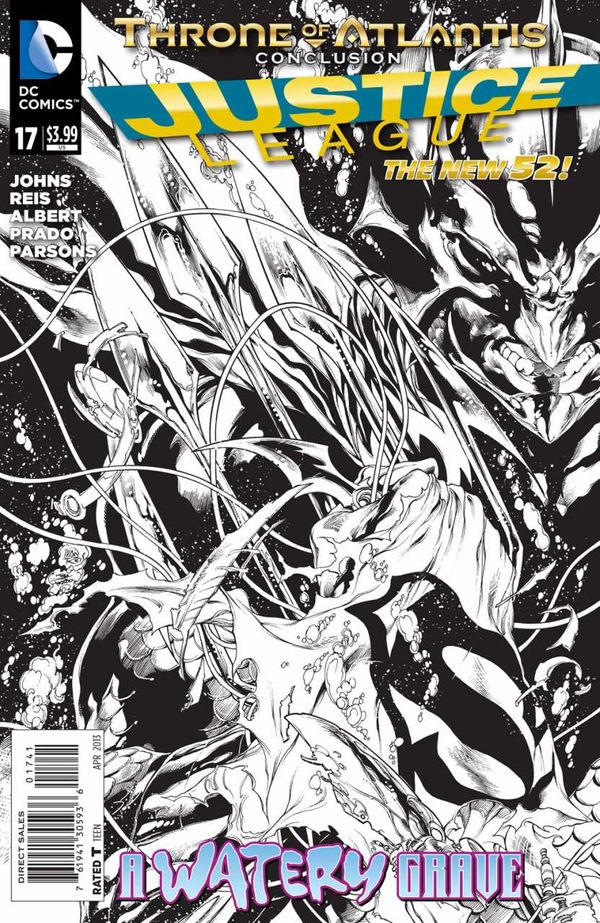 Justice League #17 (Sketch Cover)