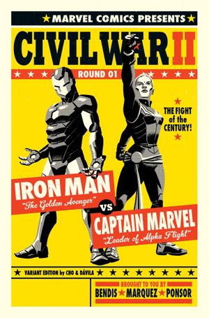 Civil War Ii #1 (Michael Cho Variant)