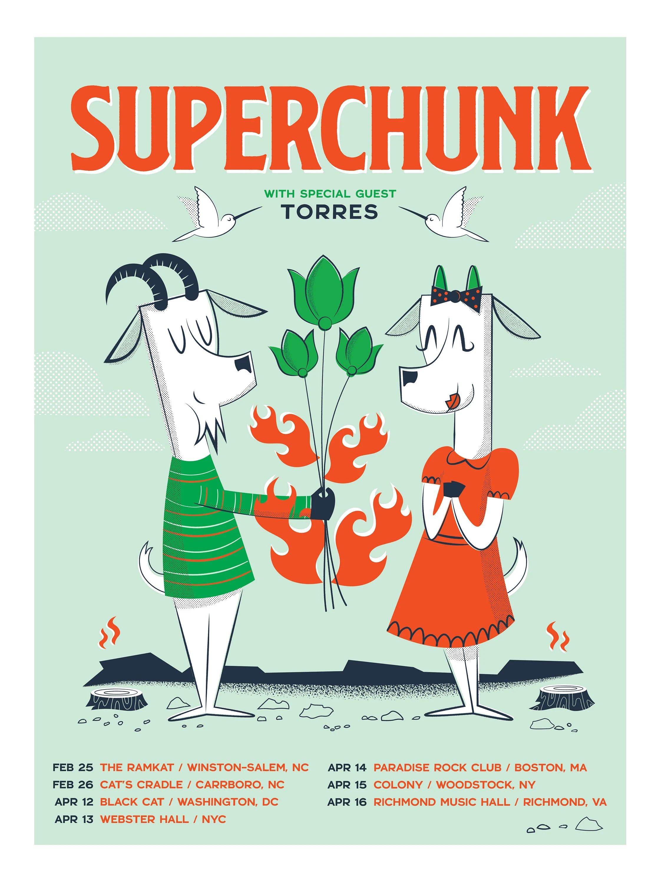 superchunk tour