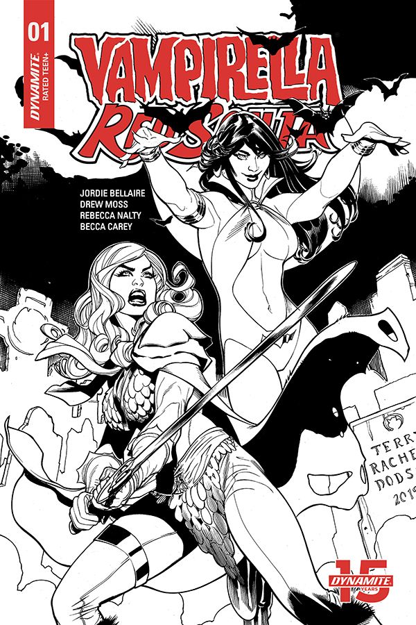 Vampirella/Red Sonja #1 (50 Copy Dodson B&w Cover)