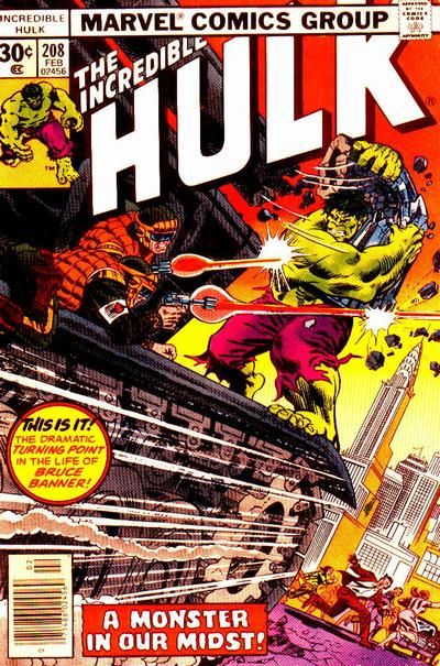 Incredible Hulk #208 Comic