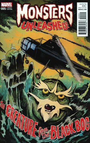 Monsters Unleashed #5 (Francavilla 50s Movie Poster Variant)