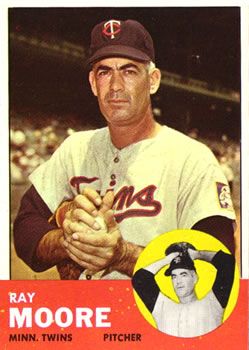 Ray Moore 1963 Topps #26 Sports Card