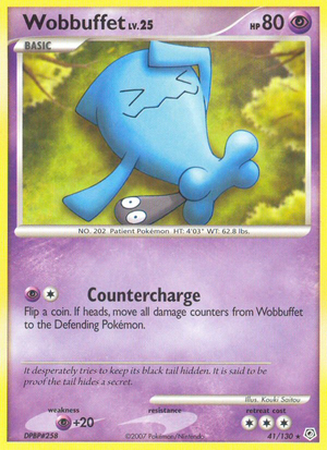 Wobbuffet (41/130) - Diamond & Pearl