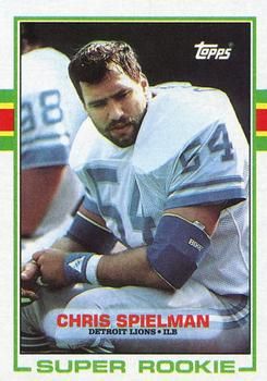 Chris Spielman 1989 Topps #361 Sports Card