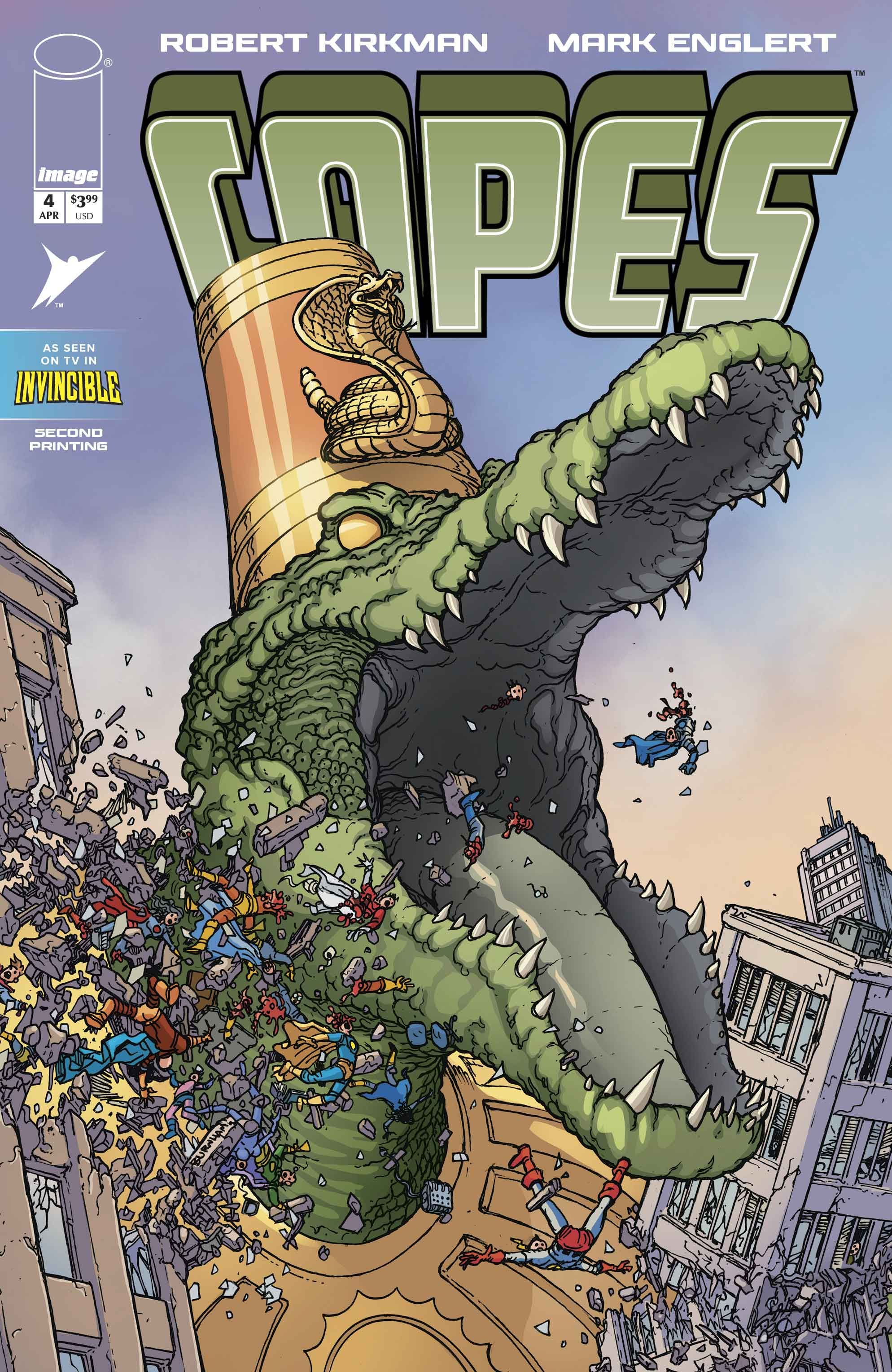 Invincible Universe Capes #4 (2nd Ptg) Comic