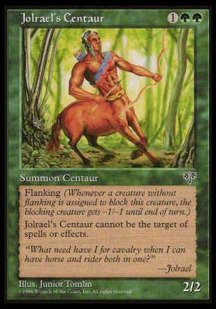 Jolrael's Centaur (Mirage) Trading Card