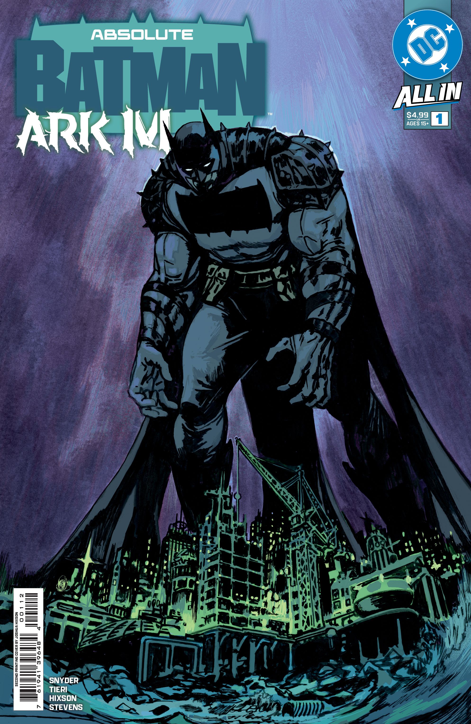 Absolute Batman Ark M Special #1 (Second Printing Cvr A Joshua Hixson) Comic