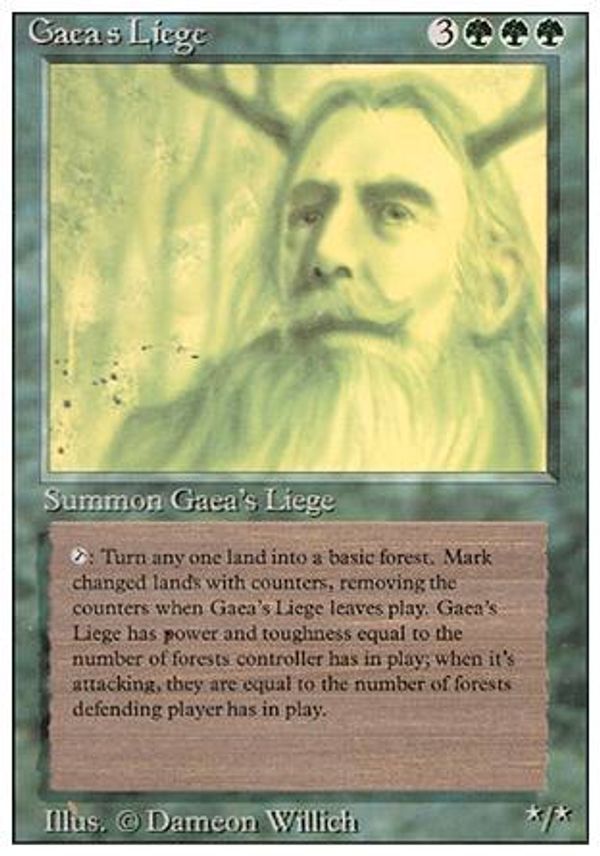 Gaea's Liege (Revised Edition)