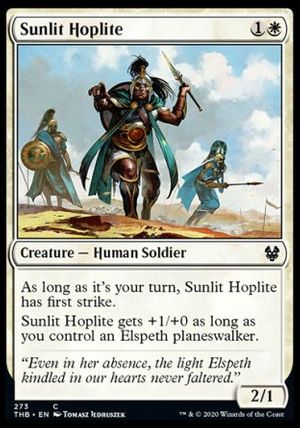 Sunlit Hoplite (Theros Beyond Death)