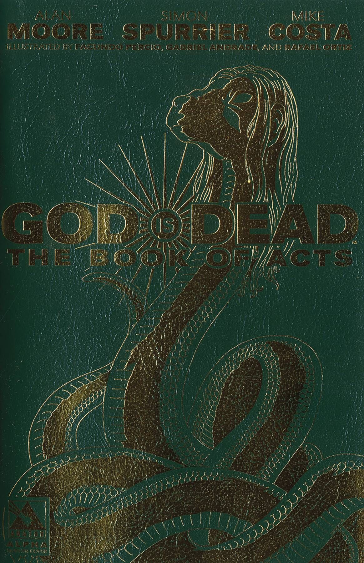 God is Dead: Book of Acts - Alpha #1 (Glycon Emerald Leather Var) Comic