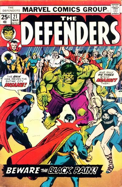 The Defenders #21 Comic