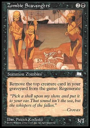 Zombie Scavengers (Weatherlight) Trading Card