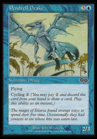 Pendrell Drake (Urza's Saga) Trading Card